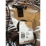 Forever 21  Zebra Bodycon Mini Dress Size Small NWT Photo 4
