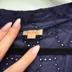 Free People Echo  Beach Coverup Dress Navy Photo 3