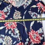 Gap Bundle of 2 Floral Lightweight V-Neck Sweaters Blue Pink Small Photo 9