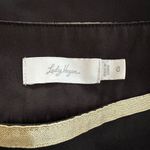 Lady Hagen Black Gold Skort Skirt Size 6 Glam Preppy Tennis Golf Vacation Photo 1