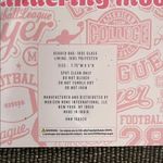 Wandering Moon | Beaded Football 🏈 Wallet Brown Photo 2