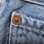 Levi's 560 loose fit straight leg 90s cutoff denim shorts size 10 Photo 2