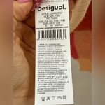 Desigual  Jucar Orange Pink Pullover Sweater Size Small Photo 9