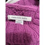 American Eagle  balloon sleeve mock neck knit sweater Medium Photo 3