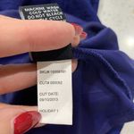 Torrid Plus 16 Dress Royal Blue Floral Sleeveless V-neck Elastic Waist Women’s Photo 9