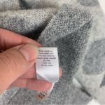 Athleta size XS Soft Gray Camo Knit Sweater long sleeve wool alpaca pullover Photo 3