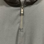 Alo Yoga ALO Pullover Half Zip CROPPED ELEVATION COVERUP Midnight Green Photo 7