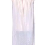 Vintage 70s Cottagecore Pastel Pink Nightgown. S/M. Embroidered Floral Grandma Size M Photo 3