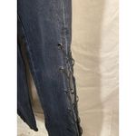 superdown Jayda Lace Up Legs Size 27 Dark Denim Jeans Photo 1