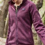 Patagonia Women's Maroon Better Sweater Jacket Small Photo 0