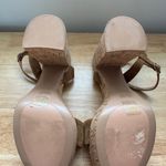 Bibilou Cork and Leather Heels, NWOT Brown Size 37 Photo 7