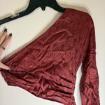 Jen's Pirate Booty NWT Jen’s Pirate Booty Nebula Vermillion One Shoulder Burgundy Dress Photo 10