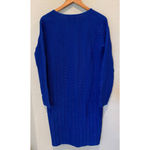 St. John Collection   Architectural Ottoman Knit Jacket  in Vivid Blue (6) Photo 7