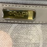 Coach  Beige and Cream Signature C Wristlet Photo 5