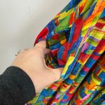 70s Saybury India Cotton Kaftan Tent Dress Gypsy Boho Mumu Pockets Sz M Blue Size M Photo 5