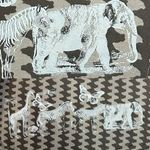 Desigual Vintage Y2K Happy Life Jungle Animal Dress with Belt Medium Knee Length Photo 9