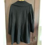 Chico's | Wool Blend Asymmetric Fringe Trim Car length Blanket Coat | Medium Photo 5