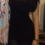 ZARA  Black Dress Photo 1