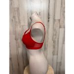 Lively 34DD Red Lace Underwire Bra Adjustable Straps Mesh Detail NWT Size undefined Photo 5