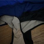 Avenue  Two-Tone Swimsuit in Blue and Tan Photo 3