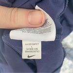 Nike Golf Dry-Fit Quarter Snap Blue Striped Long Sleeve Top Size Large Photo 3