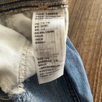 Hollister Juniors Size 11 Button Fly Blue Jeans Distressed Photo 5