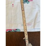 Joules Floral Linen Shift Dress Women 16 Beach Cruise Spring Easter Summer Stain White Photo 6