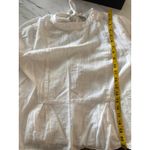 SIR the Label White Cotton Textured Tie Photo 4