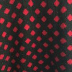 Timing harlequin red and black sweater L acrylic Photo 5
