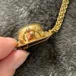 Vintage Hat Shaped Chatelaine Pin and Dress Clip Gold Photo 1