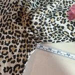 Graham Kandiah Leopard Print Floral 100% Cotton Tunic Top Resort Coverup Size S White Photo 4