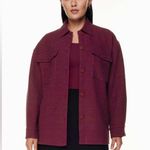 Babaton Aritzia Joan Shirt Jacket Shacket with Pockets Size 2 Photo 1