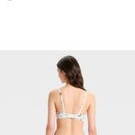 Colsie NWT Women's Woven Bralette Fruit Print Size Large White Photo 4