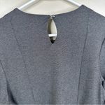 J. McLaughlin  Dress Womens XL Gray Leopard Animal Print 3/4 Sleeves Office Wear Photo 8