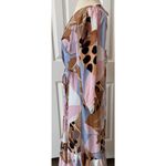 Anthropologie  Hutch Bloom Wrap Maxi Dress Sz S Open Tie Back Party Wedding Date Photo 6