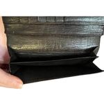 Gucci continental wallet lightning bolt in Navy w/COA vintage Rare Photo 9