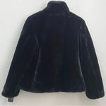Coffee Shop New York Black Faux Fur Fuzzy Soft Coat Size XL NWT Photo 4