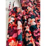 BCBGeneration Velvet Floral Mock Neck Mini Dress with Ruffles NWOT Photo 11