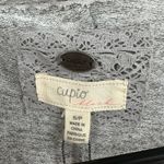 cupio NWT  size small gray open front‎ cardigan sweater with pockets Photo 4