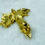 Candle Stick Holly Leaves Berries Christmas Pin Brooch Holiday Wear Vintage Photo 7