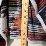 Lucky Brand  medium Aztec Navajo Open Front Drape Cardigan Sweater worn once Photo 1