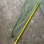 Vervet Women’s Distressed Green Cropped Jeans Sz 29 Photo 7