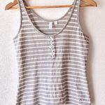 Anthropologie Striped Top With Buttons  Photo 0