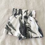 VICI  | Too Hot Smocked Leaf Print Shorts Photo 4
