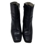 Mountain Lake Dress Boots Side Zip Closure With Buckle Square Toe Black Size 8.5 Photo 5