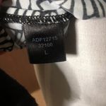 BCBGMAXAZRIA BCBG women’s tie back drop neck short sleeve shirt size sm/medium​ Photo 5