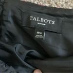 Talbots  Pink Purple Wool Blend Houndstooth Textured Pencil Skirt 18W Office Photo 3