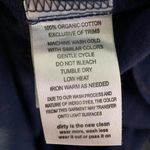 Toad & Co Sleeveless DRESS Shirt ORGANIC COTTON Indigo Ridge Photo 5