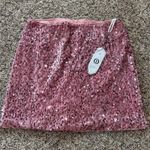 Sequin Skirt Pink Size M Photo 0