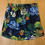 Loft Ann Taylor  Tropical Floral Hummingbird Skirt S Photo 0